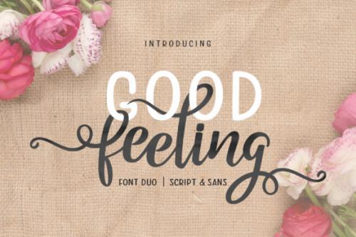 Good Feeling Font Duo