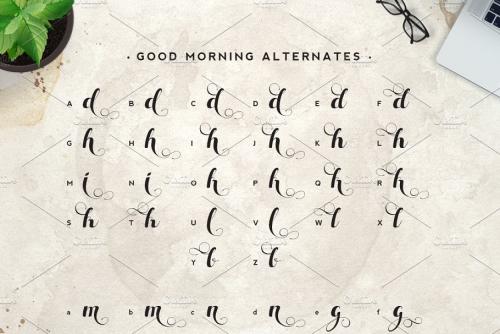 Good Morning Script Font
