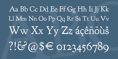 Goudy Bookletter Font