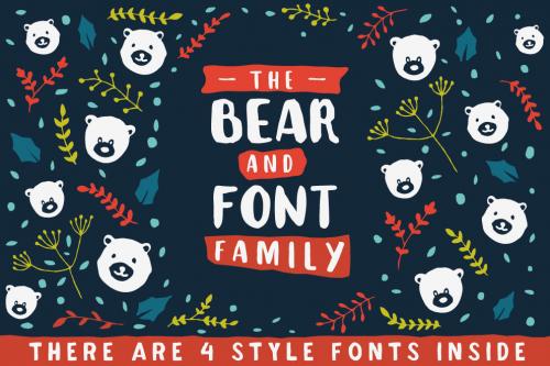 The Bear & Font Family