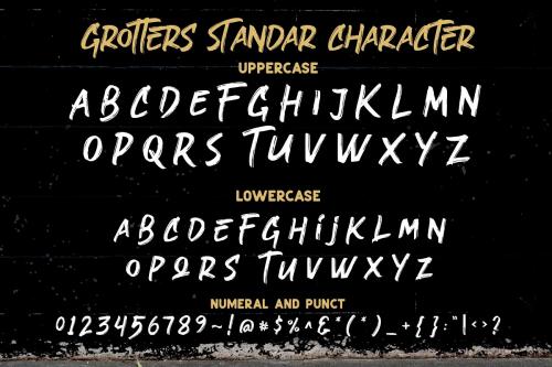 Grotters Urban Font