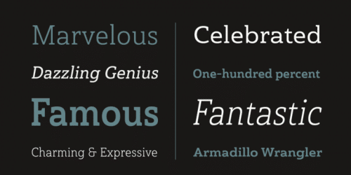 Haboro Slab Font Family