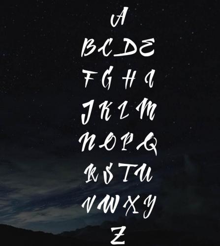 Handletter Font
