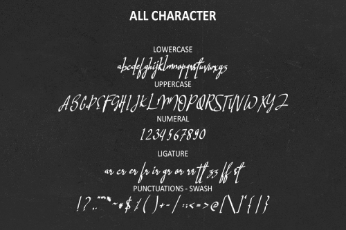 Hastagram Calligraphy Font