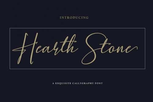 Hearth Stone Font
