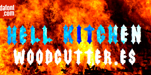 Hell Kitchen Font