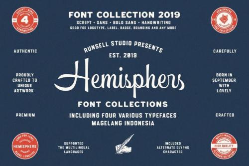 Hemisphers Script Font