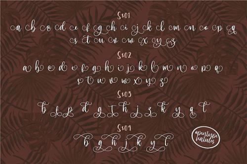 Hi Virginia Calligraphy Font