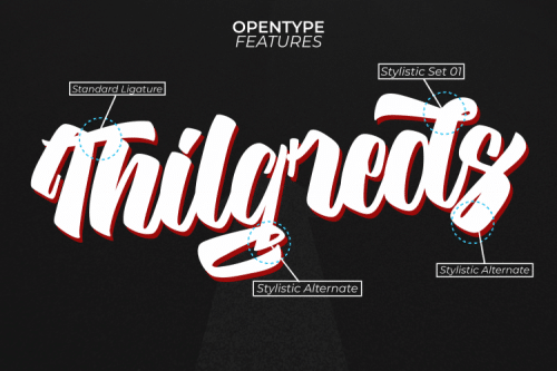Hilgreds Script Font