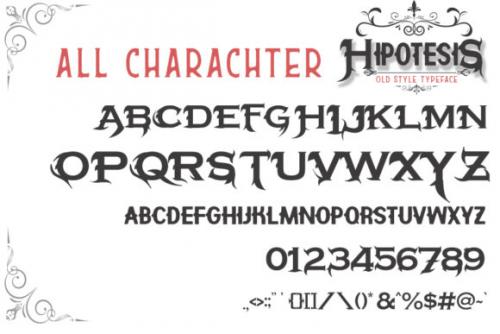 Hipotesis Old Style Typeface
