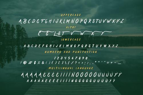 Holiday In Monday Font