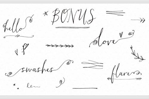 Hollyhock Calligraphy Font