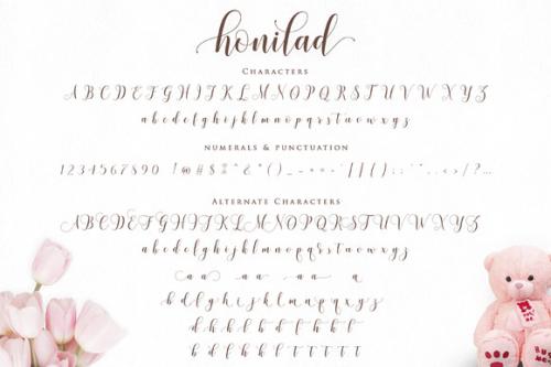 Honilad Script Font Duo