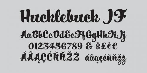 Hucklebuck JF Font