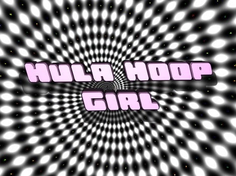 Hula Hoop Girl Display Font