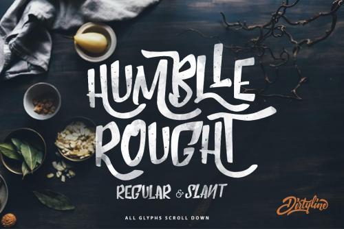 Humblle Rought Font