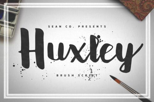Huxley Brush Script Font
