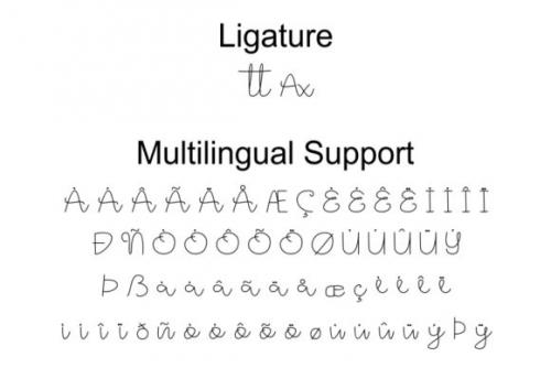 Hyper Script Font