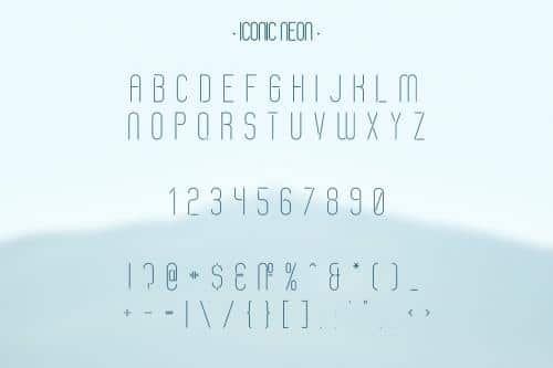 Iconic Font Family