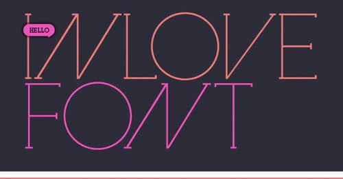 Inlove Font