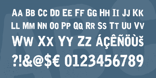 Iron And Brine Font
