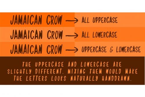 Jamaican Crow Script Font