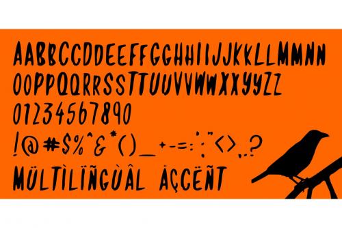 Jamaican Crow Script Font