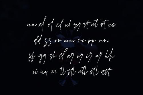 James Black Signature Font