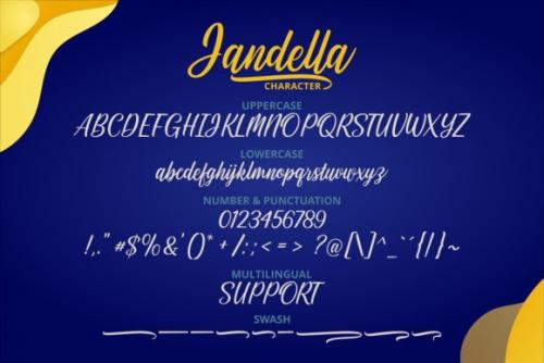 Jandella Script Font