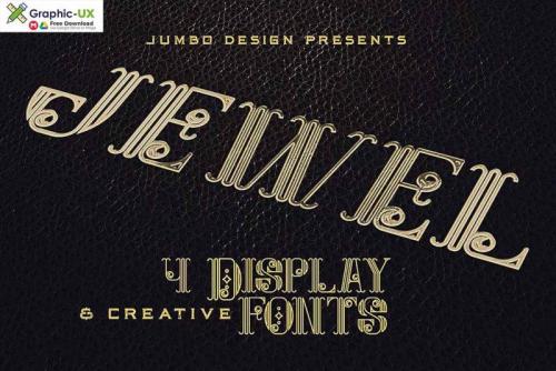 Jewel Display Font