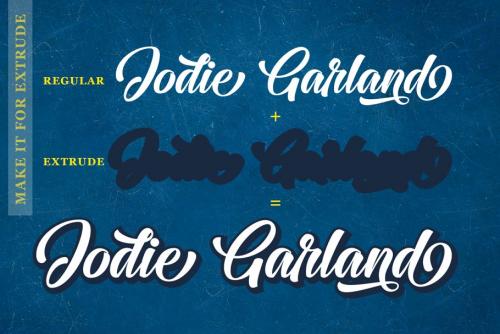 Jodie Garland Script Font