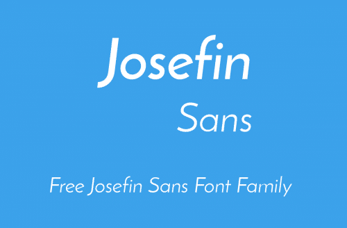 Josefin Sans Font
