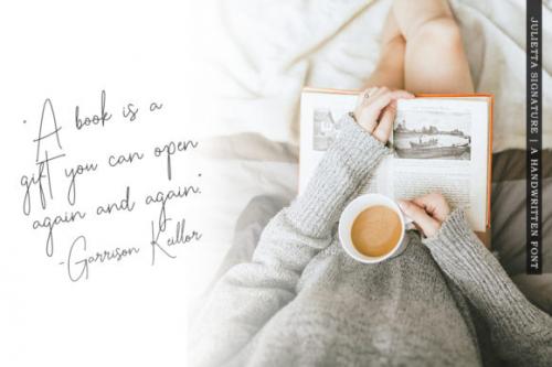 Julietta Signature Font
