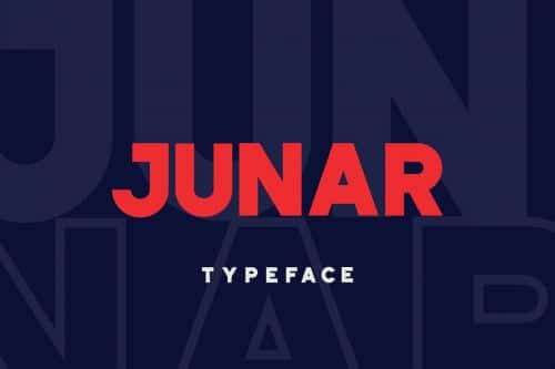 Junar Wide Sans Serif Font