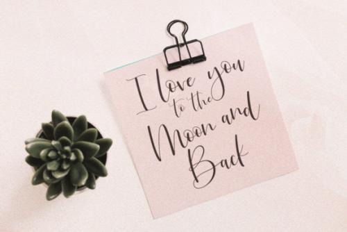 Just Love Script Font
