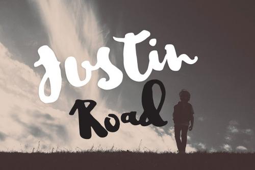 Justin Road Font Free