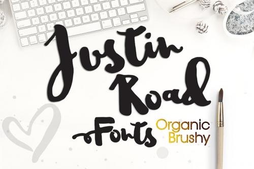 Justin Road Font Free