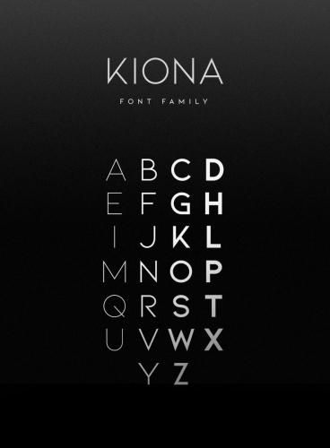 KIONA Font
