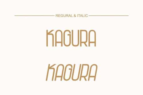 Kagura Sans Serif Font