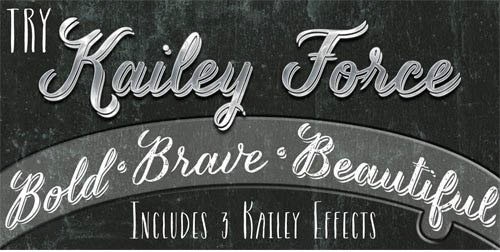 Kailey Force Kailey Font