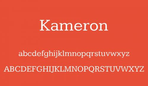 Kameron Font