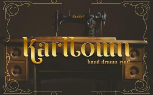 Karltown Handdrawn Font