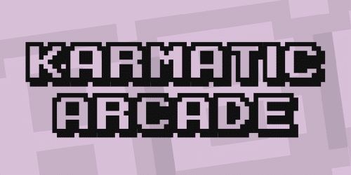 Karmatic Arcade Font