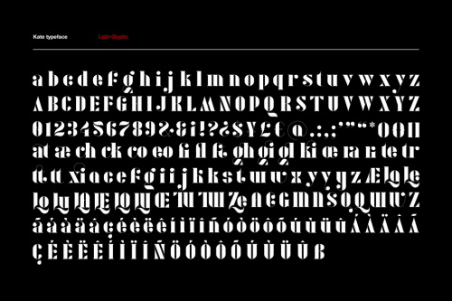 Kate Free Serif Font