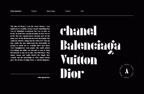 Kate Free Serif Font