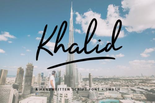 Khalid Script Font