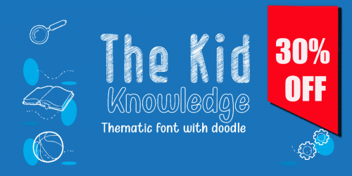 Kids Knowledge Font