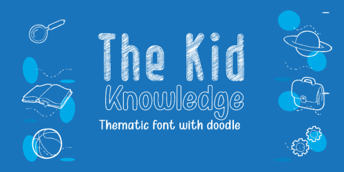 Kids Knowledge Font