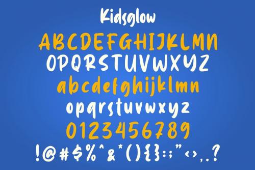 Kidsglow Font