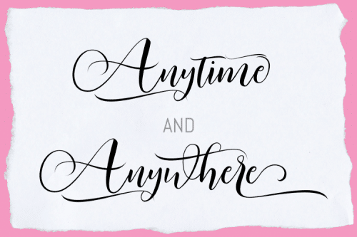 Kimberly Script Font